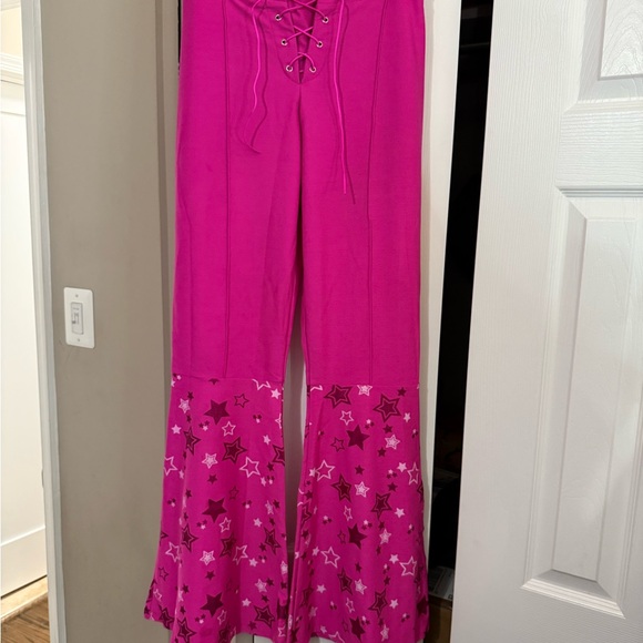 Barbie Pink Western Outfit with Flared Pants - Picture 4 of 5
